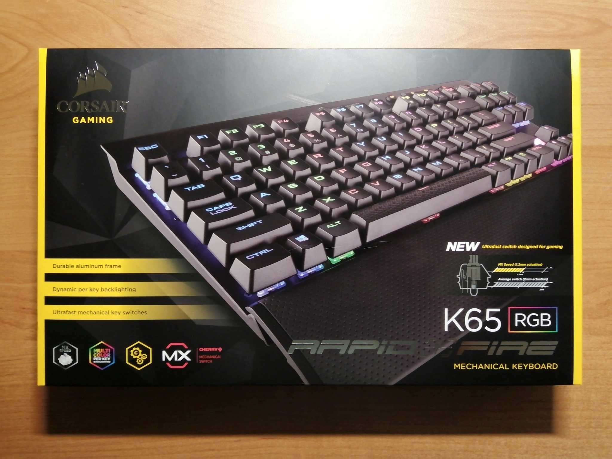Обзор механической клавиатуры corsair k65 rgb mini 60% | game stars