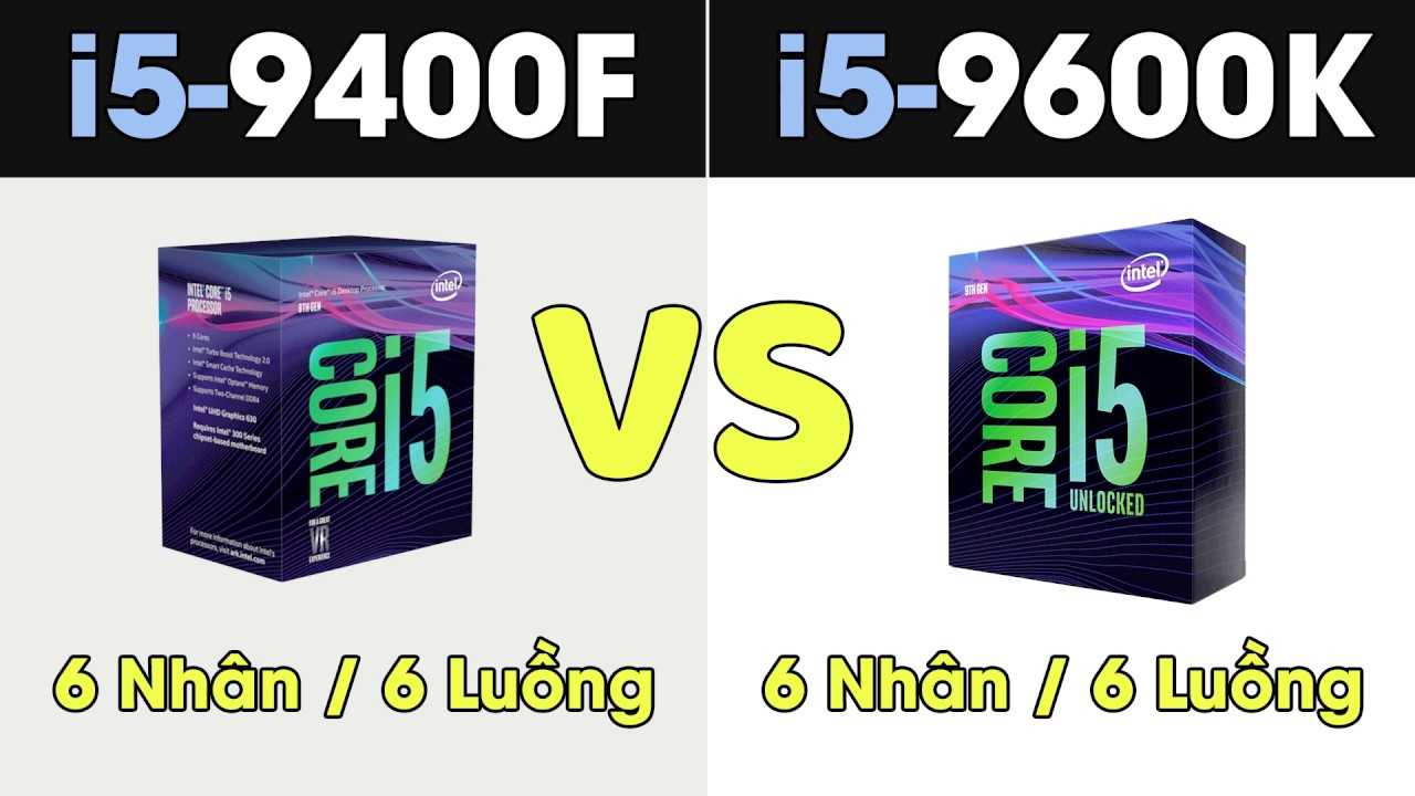 Intel core i5-9400f vs intel core i5-9600kf: в чем разница?