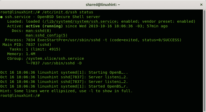 Службы Linux. Служба SSH. Init.d. При прошивке выдаёт Flash init Boot. Etc init