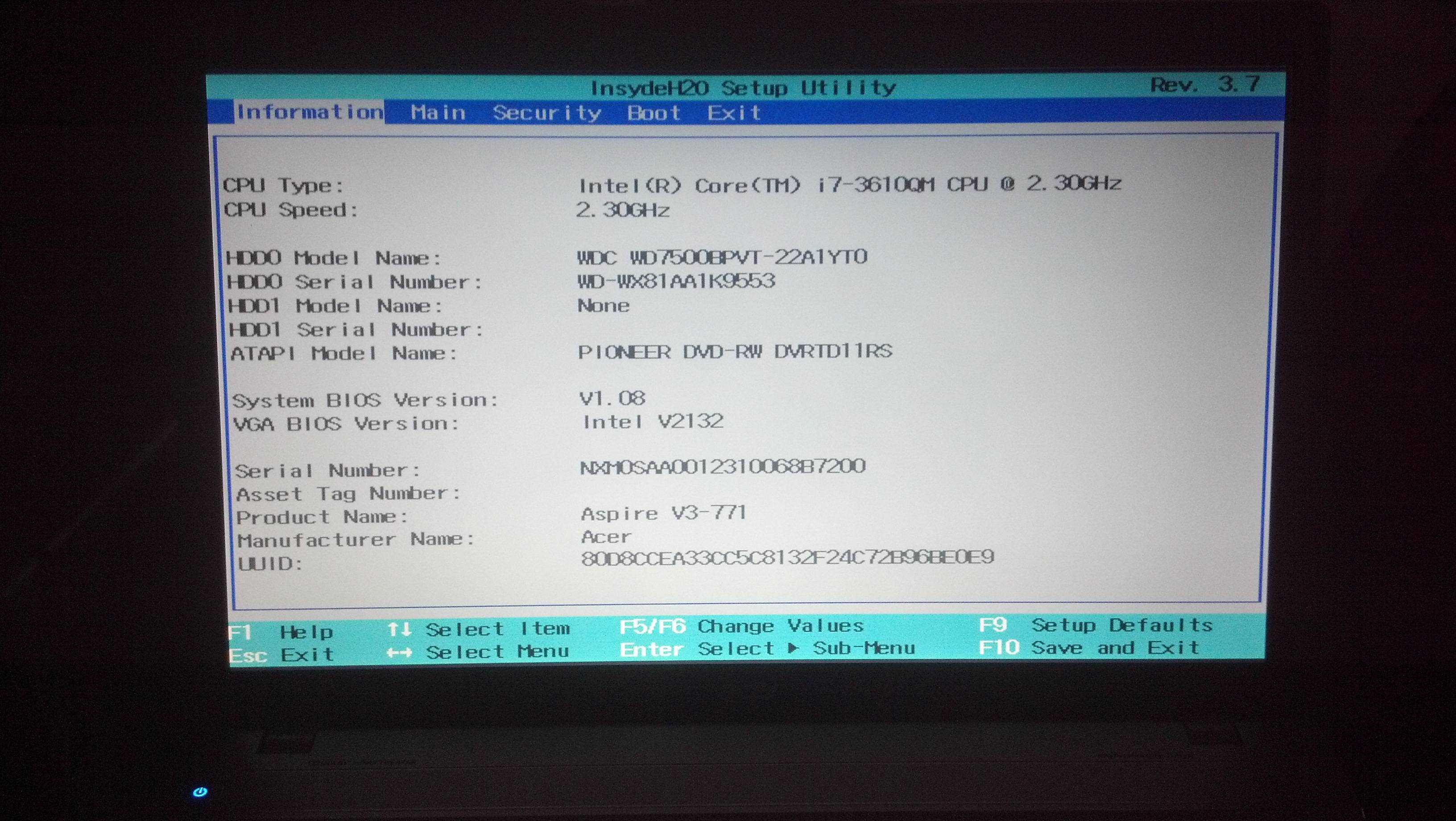 Acer aspire v3 771g технические характеристики - computermaker.info