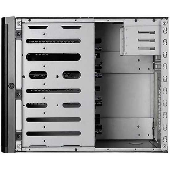 Silverstone technology premium mini-itx/dtx small form factor nas computer case, black ds380b-usa newest version (sst-ds380b-usa)