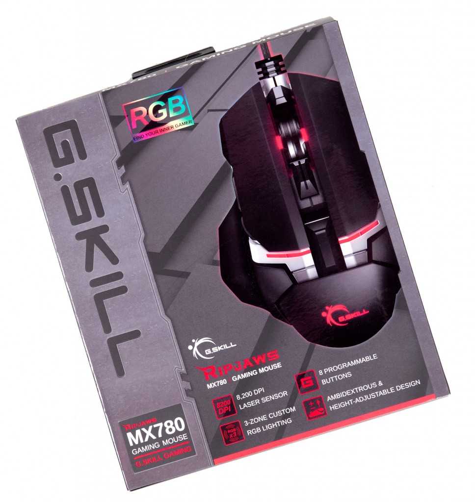 G.skill ripjaws mx780 rgb laser gaming mouse