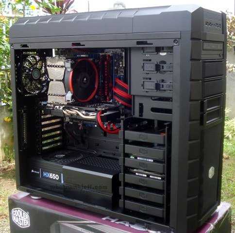 Cooler master haf xm review - a mid tower chassis with full tower features