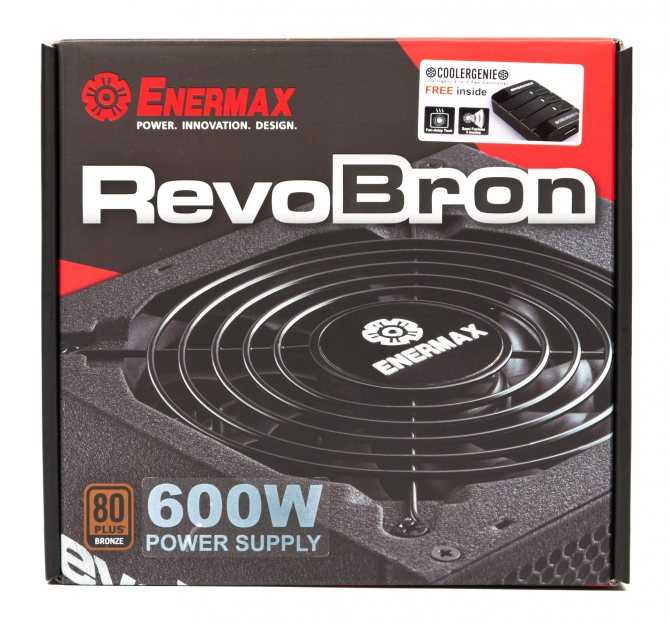 Обзор и тестирование блока питания enermax revobron 600w