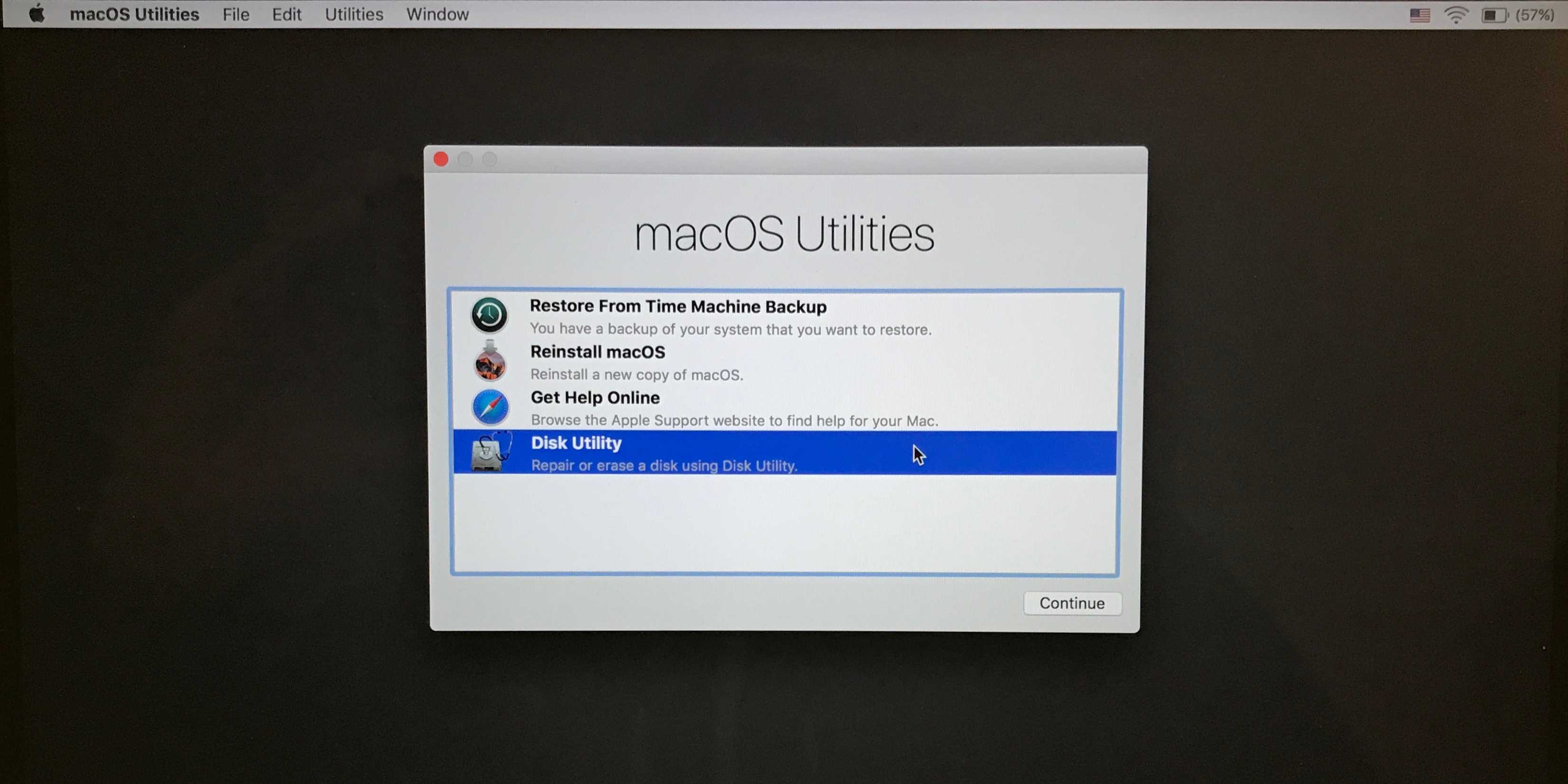 How to re-install os x with internet recovery on a mac