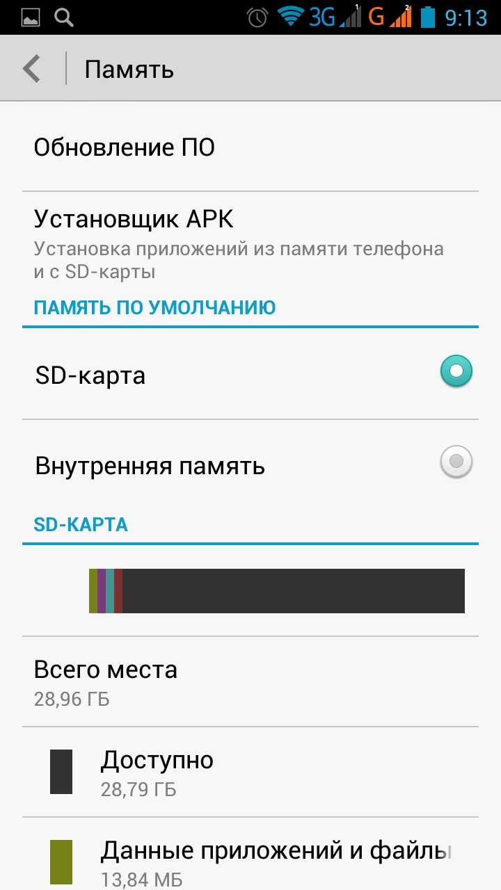 Инструкция по установке приложений на карту памяти на Android-планшете