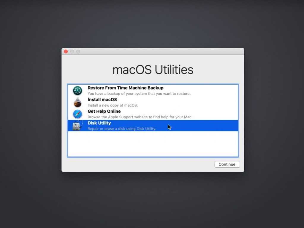 Как восстановить mac os через интернет