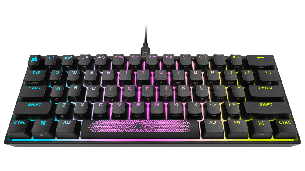 Игровая клавиатура corsair k65 rgb mini, 60%: характеристики | итигик
