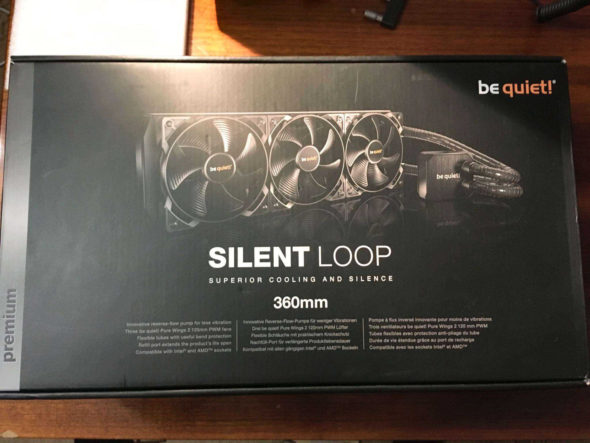 Be quiet! silent loop 360mm aio cooler review