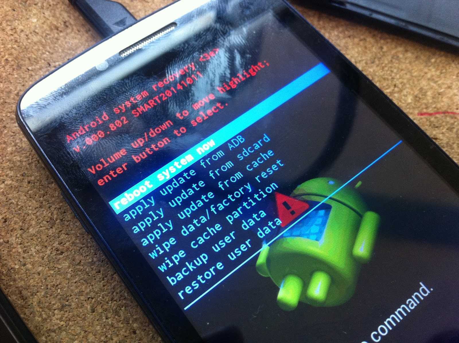 Hard reset android через компьютер
