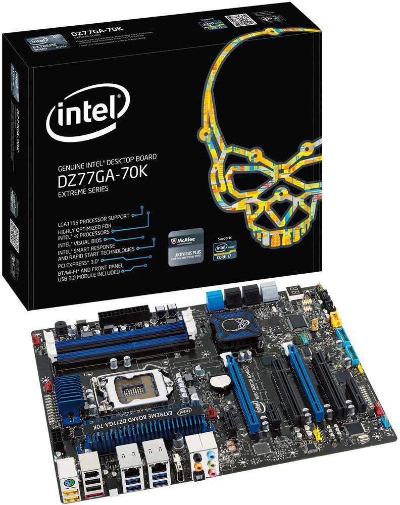 A quick look at intel's dz77ga-70k motherboard - the tech report