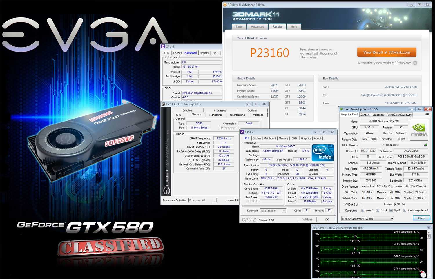 Asus geforce gtx 580 directcu ii vs evga geforce gtx 580 classified ultra: what is the difference?