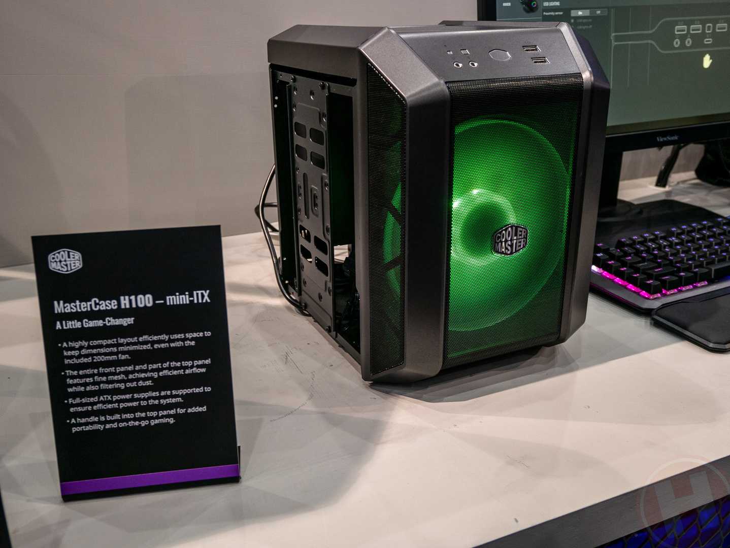 Cooler master mastercase h100 mini-itx chassis review