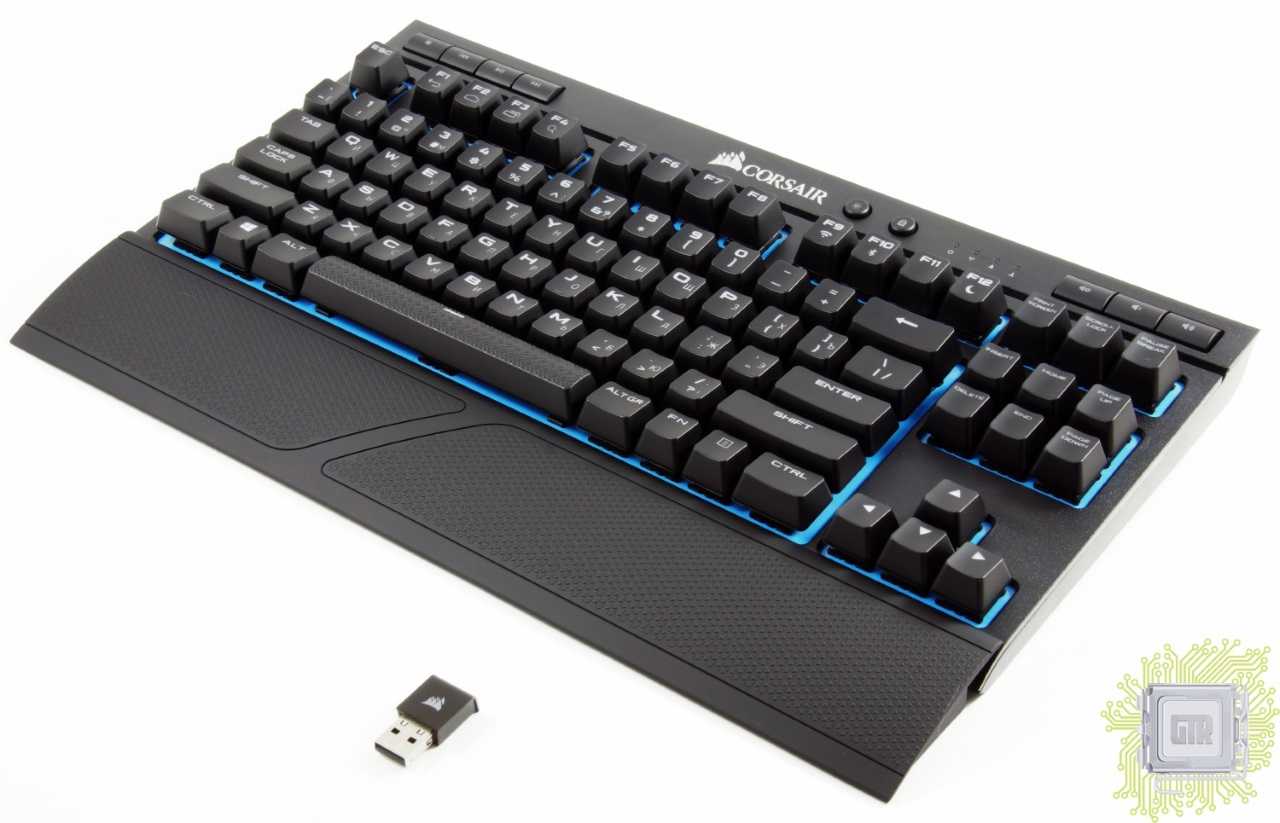 Corsair k63 compact mechanical gaming keyboard - backlit red led - linear & quiet - cherry mx red, ch-9115020-na