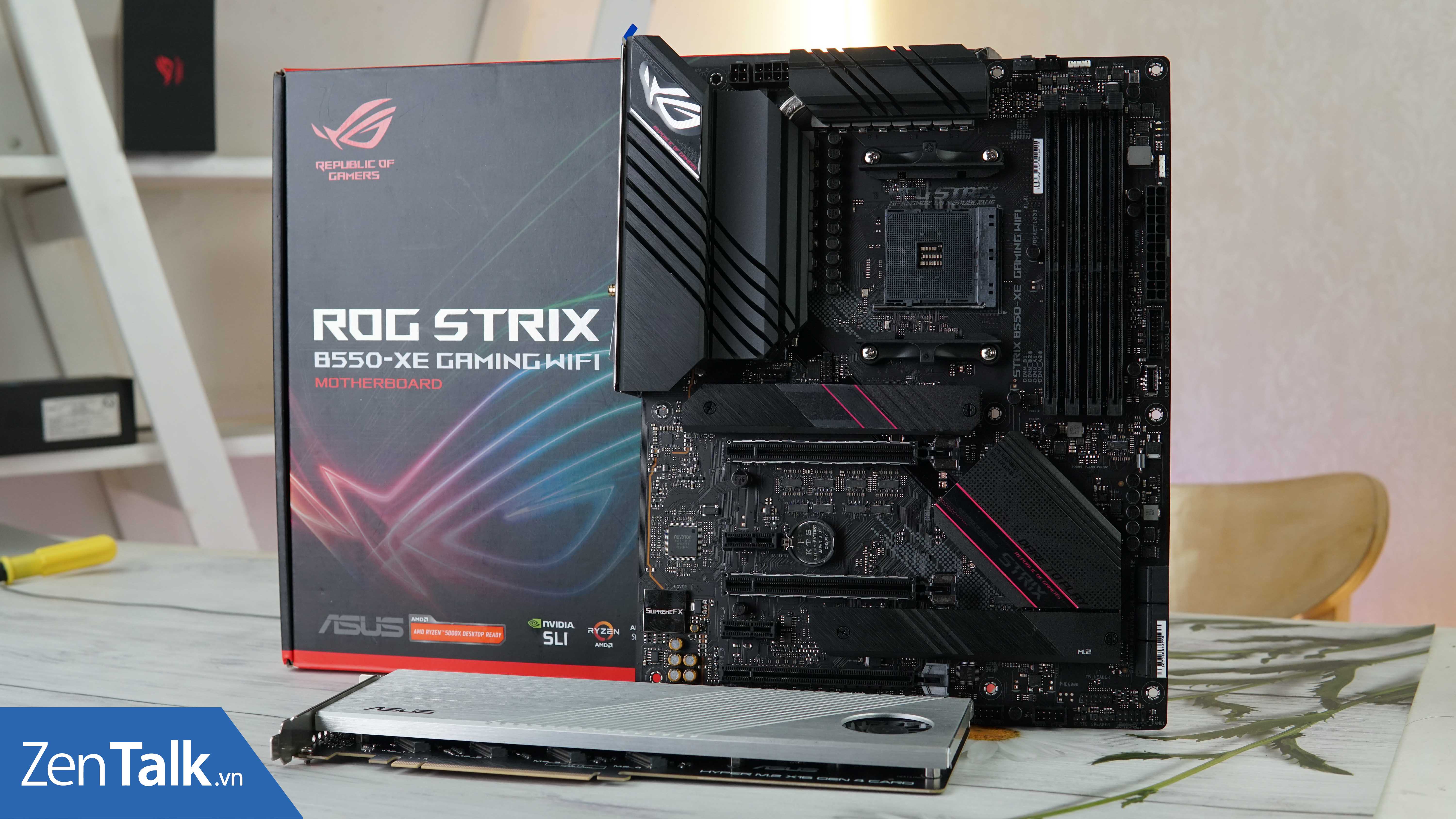Обзор и тестирование материнской платы asus rog strix b550-xe gaming wifi - новости на sokol-online